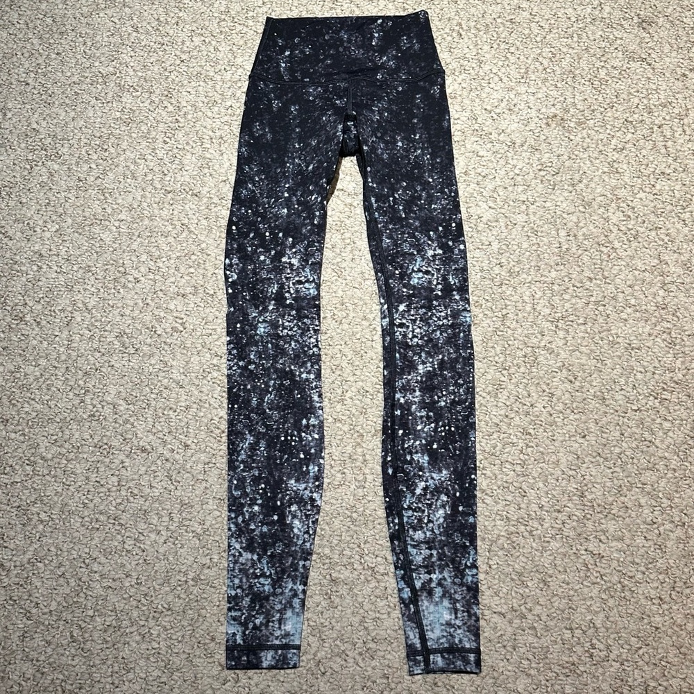 Lululemon Wunder Under Hi-Rise Tight Nulux Effervescence 50g Multi Black - Picture 4 of 8
